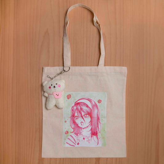 “Lero ” tote with teddy